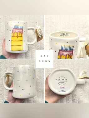 Rae Dunn Birthday Mug